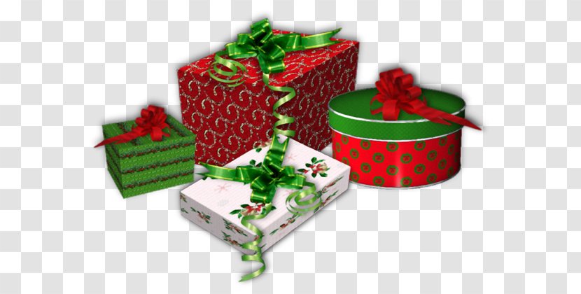 Santa Claus Christmas Tree Gift-bringer - Gift Box Transparent PNG