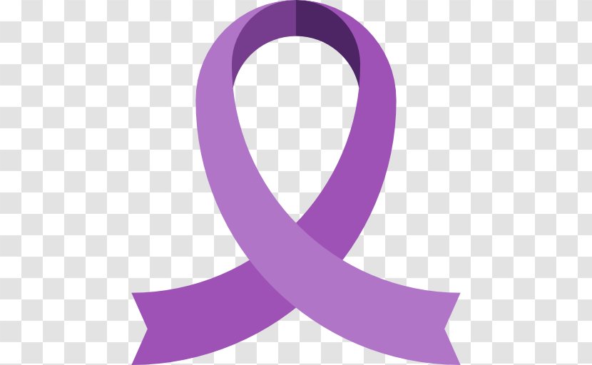 Rotating Ribbon - Awareness - Purple Transparent PNG