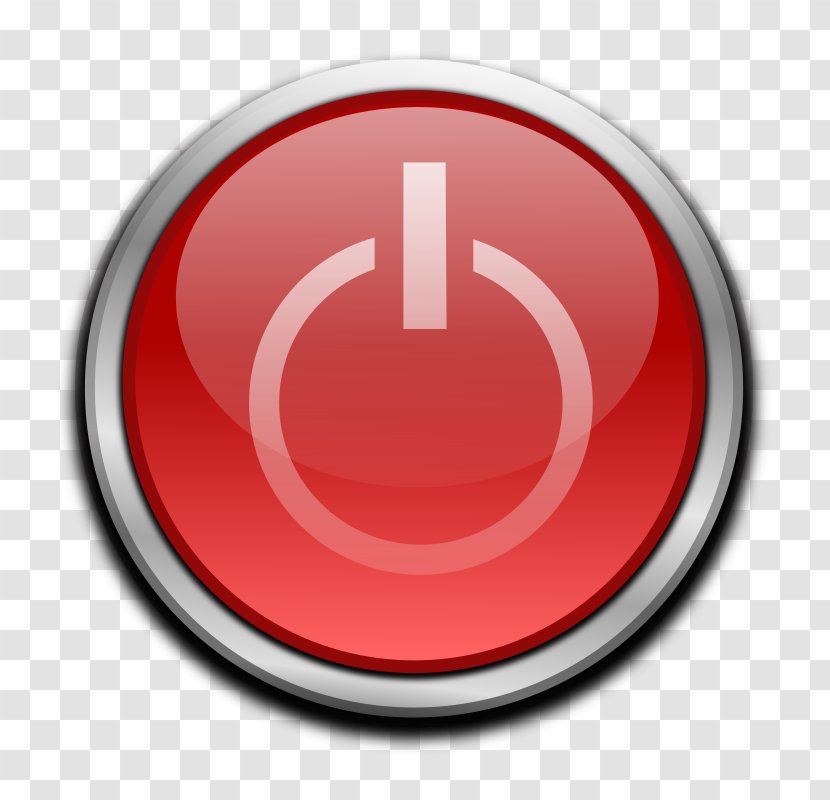 Button Clip Art - Trademark - POWER Transparent PNG