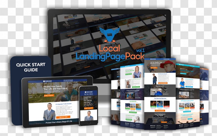 Landing Page Digital Marketing Pay-per-click Sales Home - Product - Business Transparent PNG
