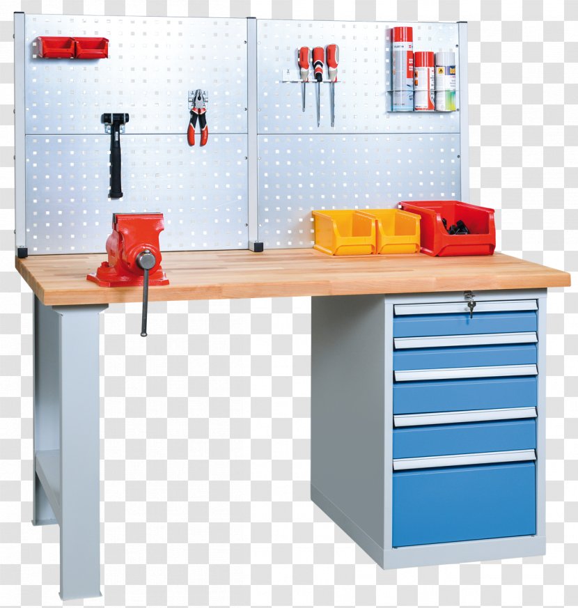 Table Workbench Workshop Tool Armoires & Wardrobes - Heart Transparent PNG