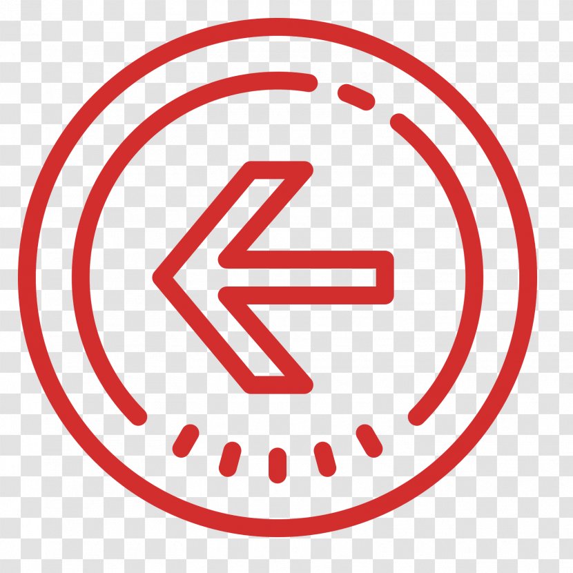 Back Button - Symbol - Red Transparent PNG