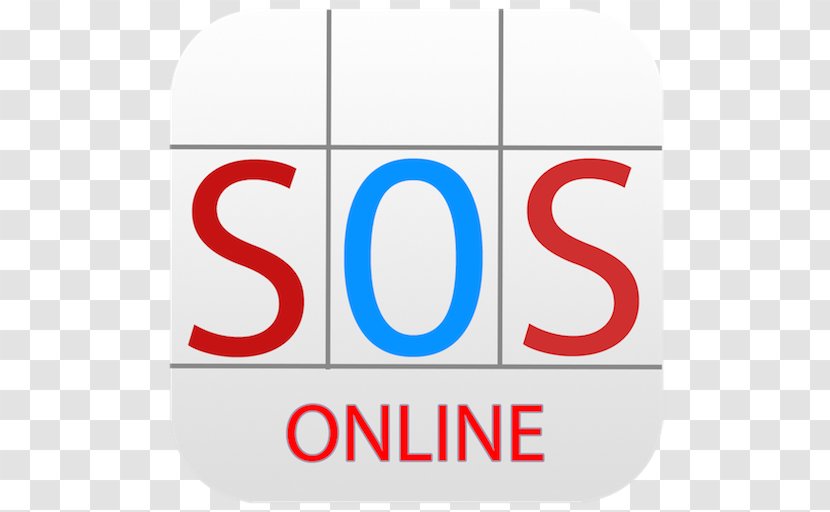 SOS Game Connect The Dots Tic-tac-toe Drawing - Sos Online Transparent PNG