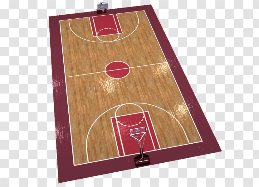 Basketball Court TurboSquid 3D Modeling - Basket - The Red Edge Of Transparent PNG