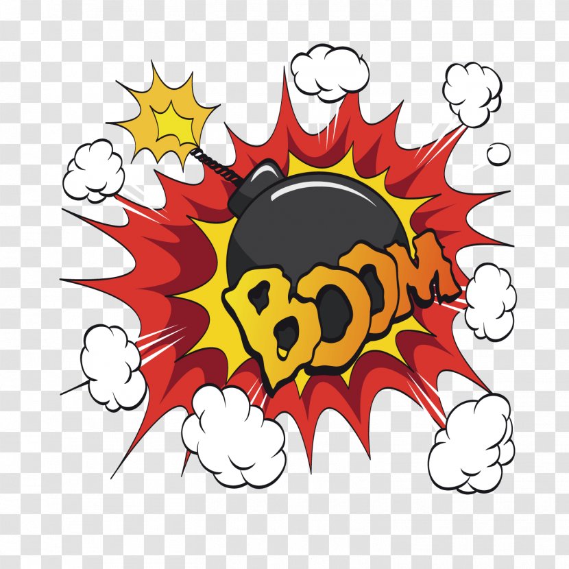 The Bomb Exploded - Explosion - Illustration Transparent PNG