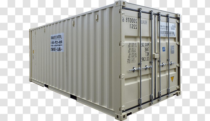Shipping Container Cargo Intermodal Freight Transport - Full Load - Architecture Transparent PNG