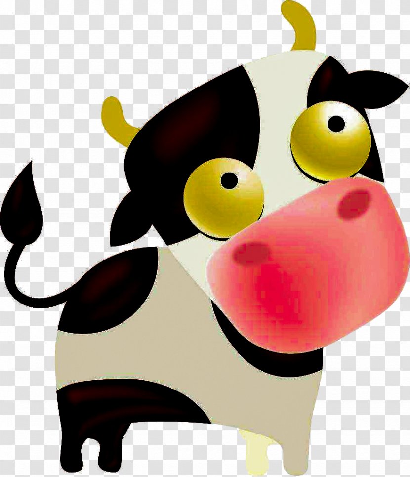 Dairy Cattle Ox - Cute Little Cow Transparent PNG
