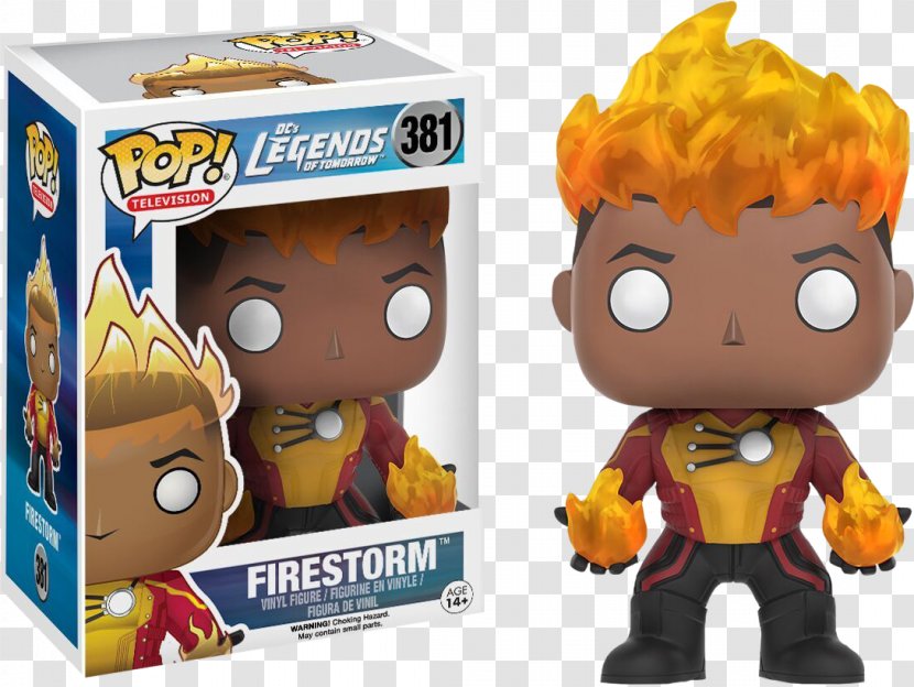 Firestorm Hawkman Funko DC Universe Action & Toy Figures - Dc Comics Transparent PNG