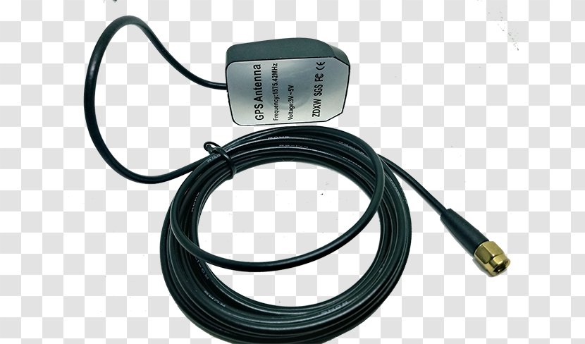 Coaxial Cable Television - Gps Antenna Transparent PNG