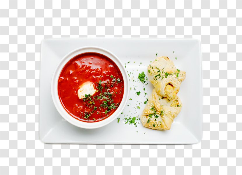 Vegetarian Cuisine Food Dish Sauce Garnish - Ingredient - Borsch Flyer Transparent PNG