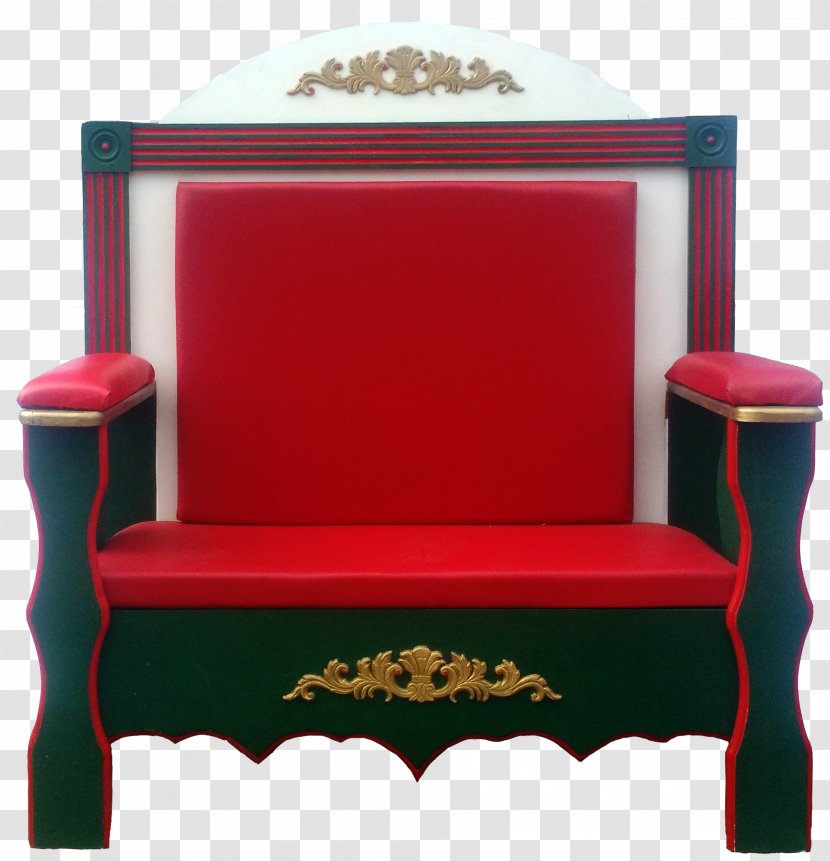 Folding Chair Table Santa Claus Couch - Fancy Transparent PNG