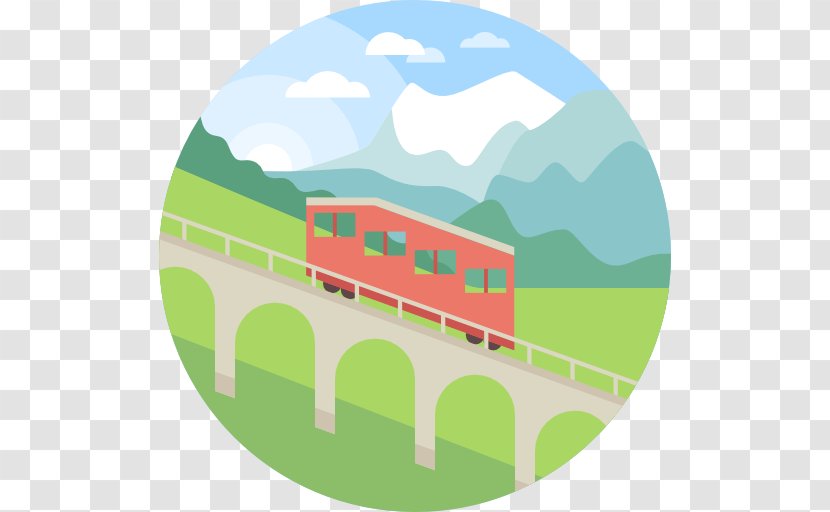 Funicular Rail Transport Tram - Landscape - River Scenery Transparent PNG