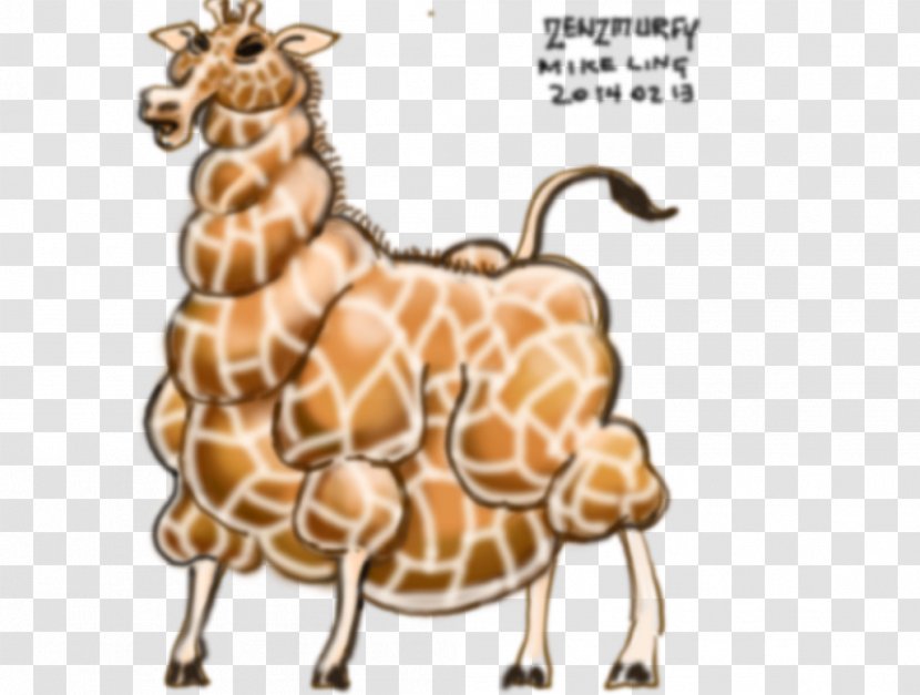 Giraffe Drawing Art Animal - Giraffidae Transparent PNG