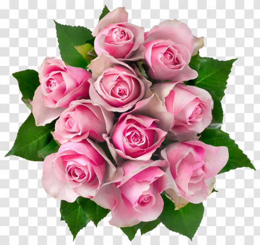 Flower Bouquet Rose Pink Clip Art - Flowering Plant - Transparent Roses Clipart Picture Transparent PNG