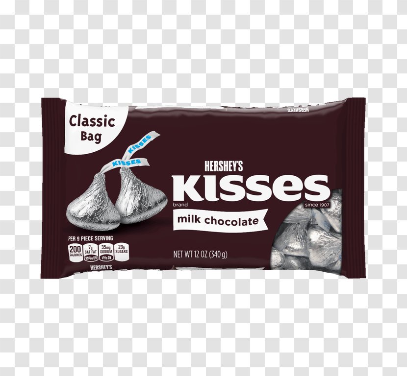 Hershey's Kisses Milk Cream Chocolate The Hershey Company - Lazada Group Transparent PNG