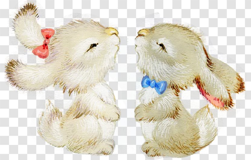 European Rabbit Dog - Two Rabbits Transparent PNG