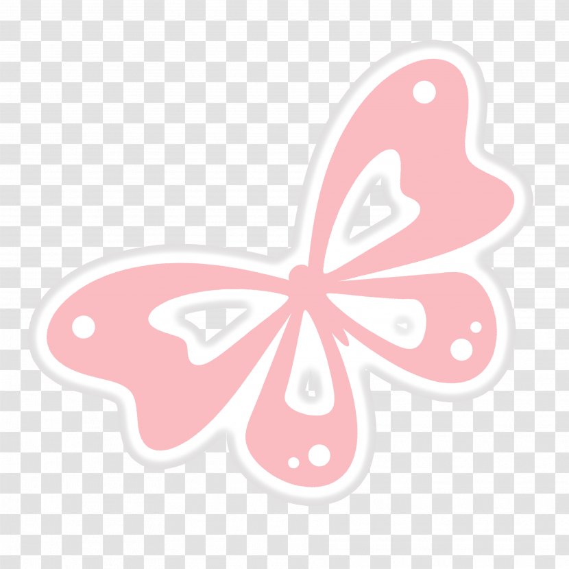 Pink Blue Digital Scrapbooking Green - Pollinator - Butterfly Transparent PNG