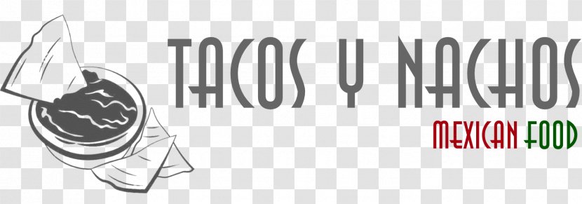 Tacos Y Nachos Mexican Cuisine Dish - Text - Taco Bell Logo Transparent PNG