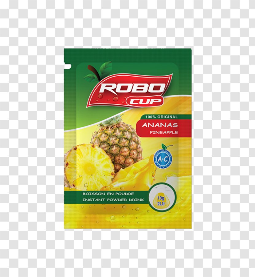 Juice Pineapple RoboCup Food Flavor - Vegetarian Transparent PNG