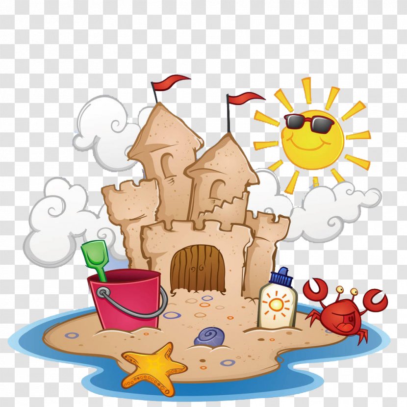Sand Art And Play Coloring Book Clip - Castle Transparent PNG