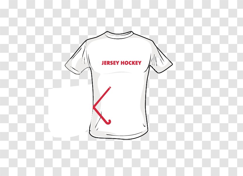 T-shirt Shoulder Sleeve Logo Font - Hockey Jersey Transparent PNG
