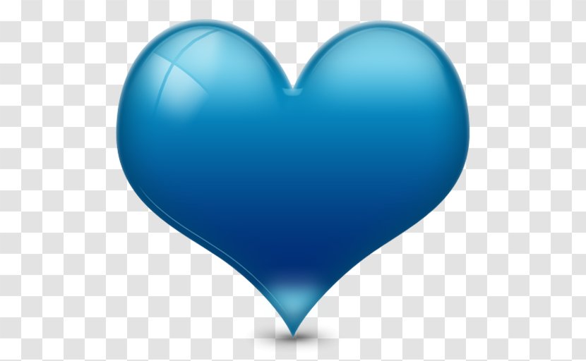 Heart Blue Clip Art - Website - Icon Transparent PNG