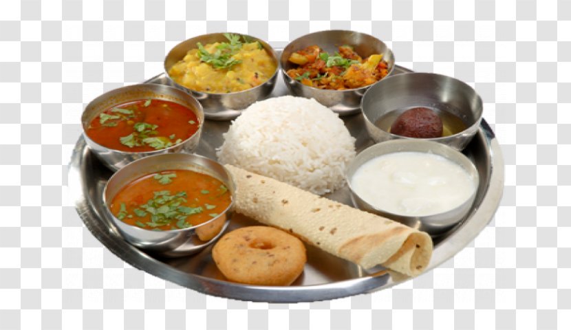 Vegetarian Cuisine South Indian Thali Vegetable Transparent PNG