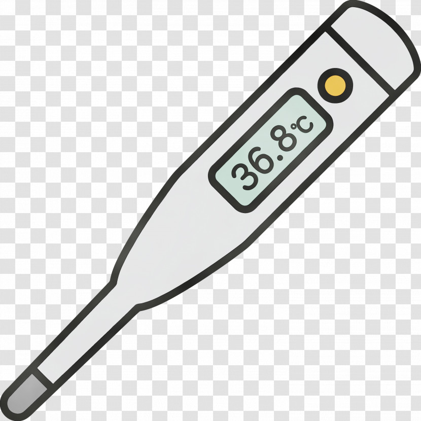 Medical Thermometer Tool Transparent PNG