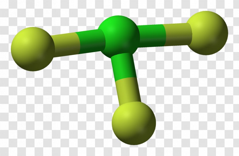 Chlorine Trifluoride Fluorine Monofluoride Symbol - Molecular Geometry Transparent PNG