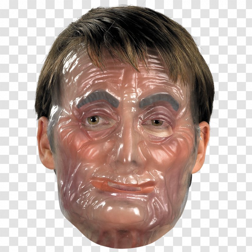 Latex Mask Disguise Halloween Costume - Smile Transparent PNG