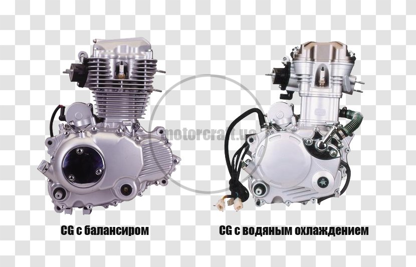 Motorcycle Engine Lifan Group Honda CG125 - Hardware Transparent PNG