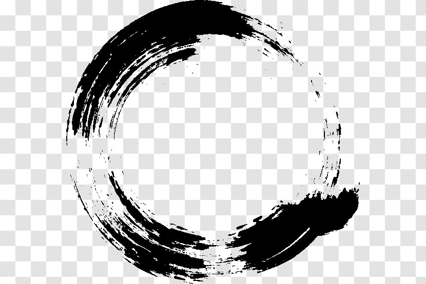 Circle Drawing Clip Art - Monochrome Photography - Stroke Transparent PNG