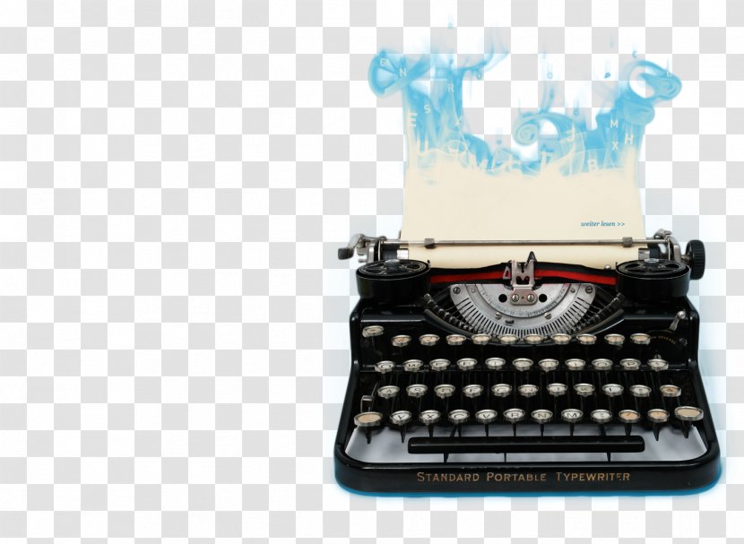 Greater Sudbury Writer Writing Creepy Capreol Essay - Richard Marggraf Turley - Typewriter Transparent PNG