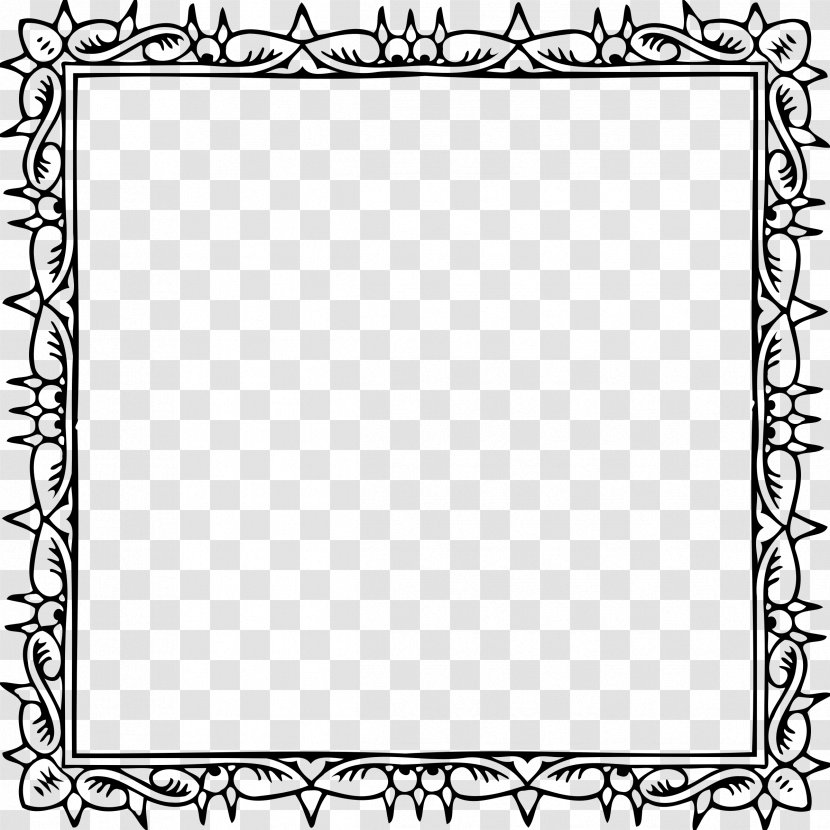 Coloring Book Border Clip Art - Crayola - Pages Transparent PNG