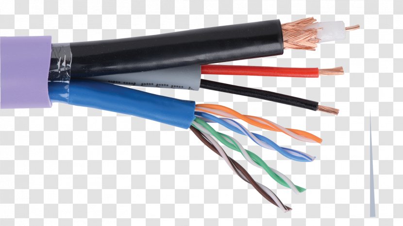 Electrical Cable Coaxial RG-59 Closed-circuit Television Wire - Composite Video Transparent PNG