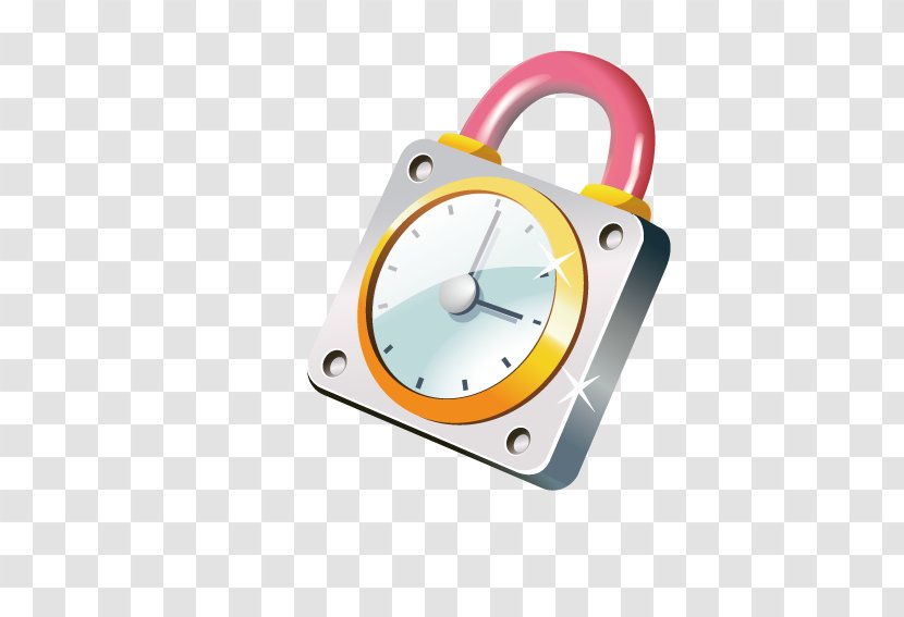 Drawing Lock 3D Computer Graphics - Hardware - Child Schedule Transparent PNG