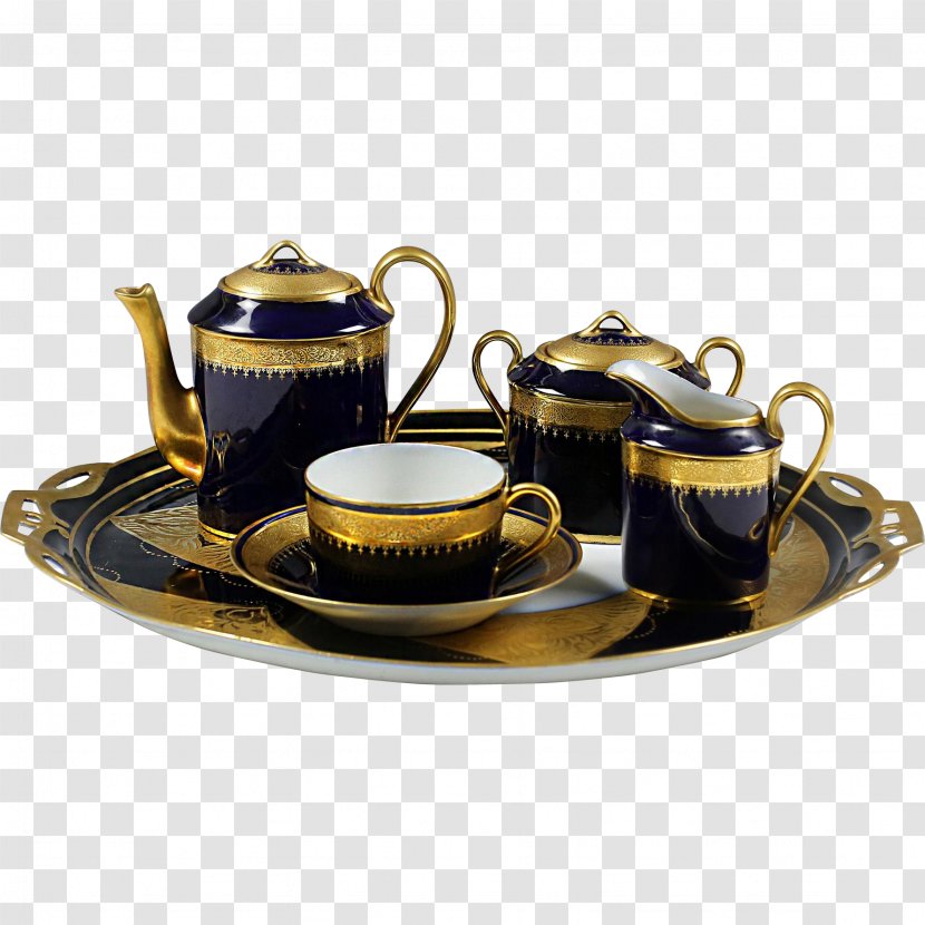 Limoges Teapot Tableware Tea Set - Teacup - Hand-painted Milk Transparent PNG