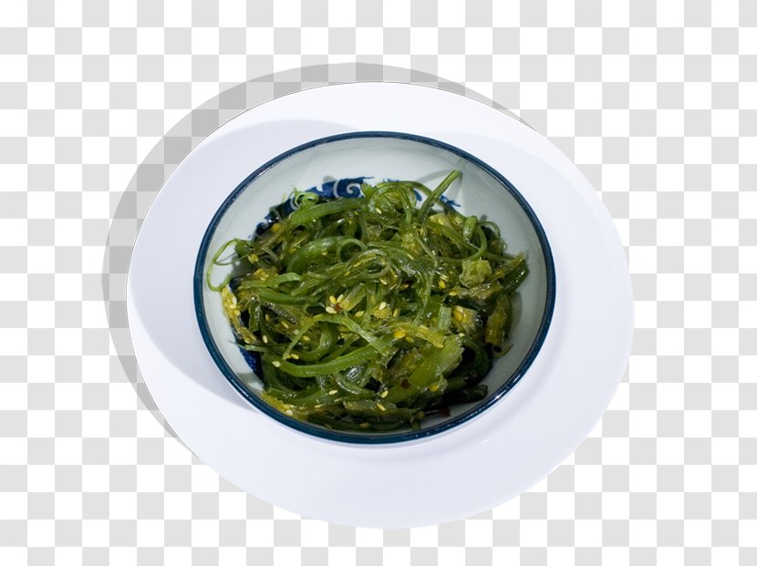 Namul Creamed Spinach Leaf Vegetable Wakame Recipe - Yaki Udon Transparent PNG