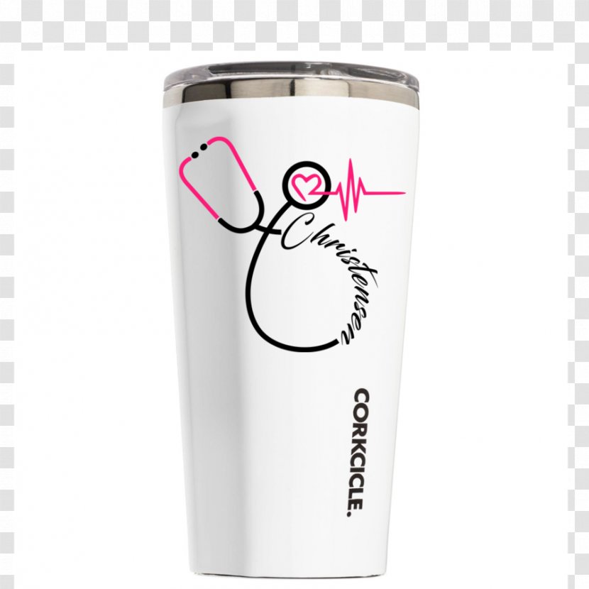 Nursing Tumbler White Mug Stethoscope - Cup Transparent PNG