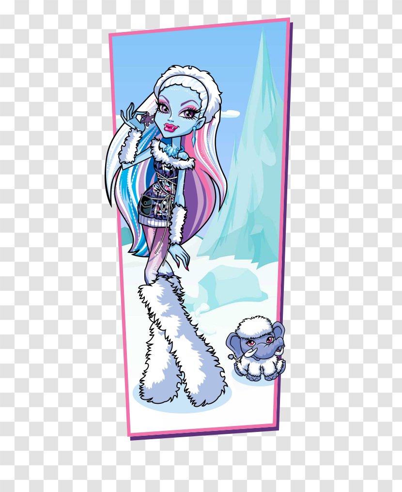 Monster High Abbey Bominable Doll Yeti - Sports Equipment Transparent PNG