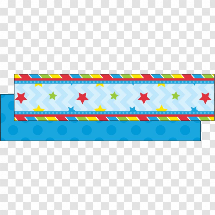 Rectangle Material - Border - Blue Chevron Transparent PNG