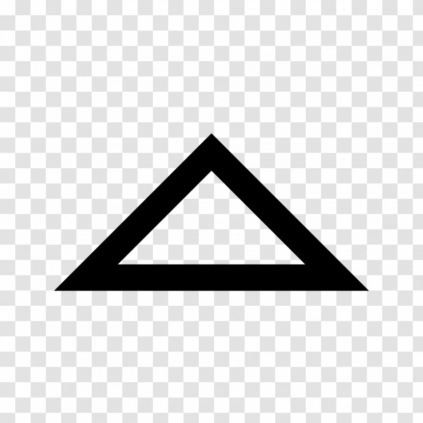 Arrowhead - Triangle - Sort Transparent PNG