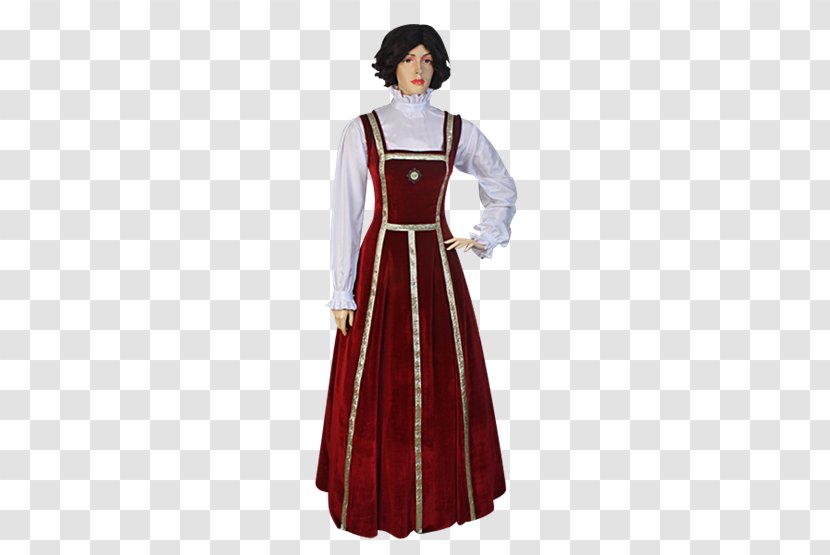 Gown Robe Dress English Medieval Clothing Transparent PNG
