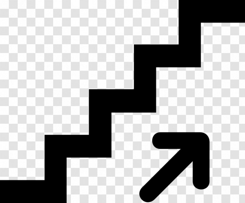 Clip Art - Black - Climb The Ladder Transparent PNG