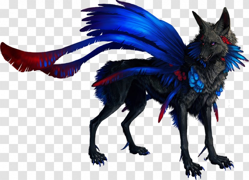 Dog Legendary Creature Art Fox Fantasy - Pack Transparent PNG
