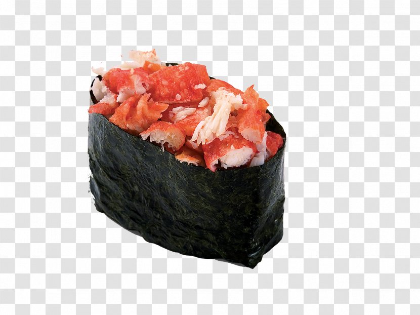 Sushi Makizushi Crab California Roll Japanese Cuisine - Dish Transparent PNG