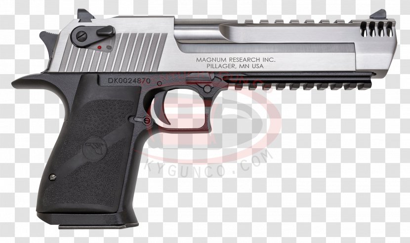 IMI Desert Eagle .50 Action Express Magnum Research .357 Semi-automatic Firearm - Handgun - Red Lights Transparent PNG