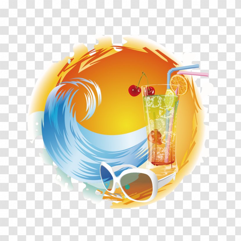 Graphic Design Tropics Visual Elements And Principles - Logo - Waves Juice Transparent PNG