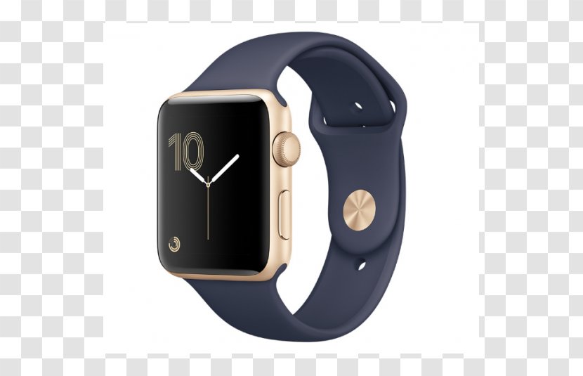 Apple Watch Series 2 3 Smartwatch - Gold Transparent PNG