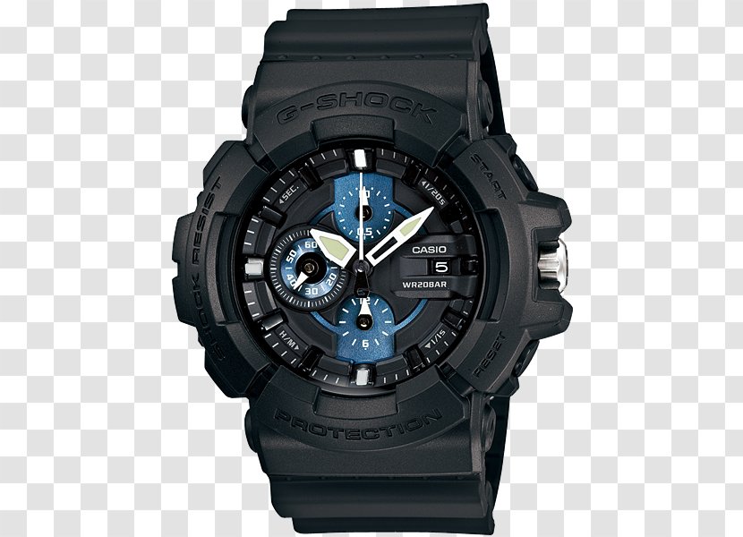 G-Shock Watch Casio Clock Chronograph - Strap Transparent PNG